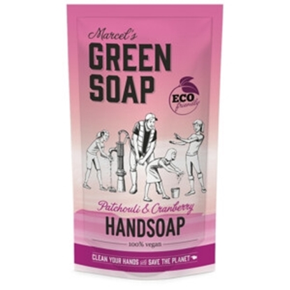GREEN SOAP HANDZEEP PATCHOULI  CRANBERRY NAVULLING 500 ML
